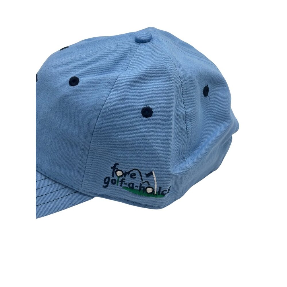 Pukka Stars and Stripes Tee Embroidered Golf Cap Cotton Twill, Light Blue, OS - Picture 3 of 10